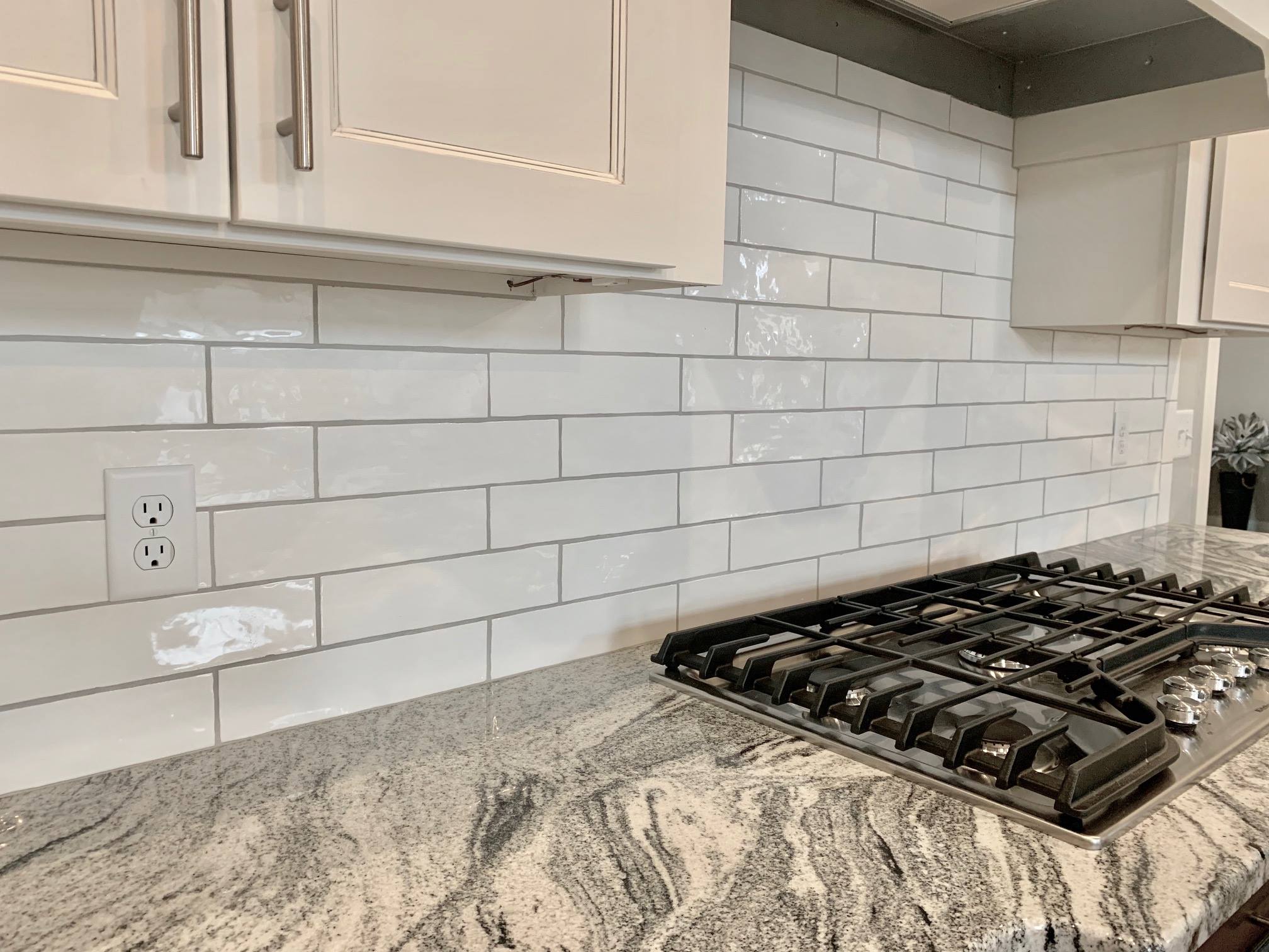 Luxury countertop finish in kitchen
