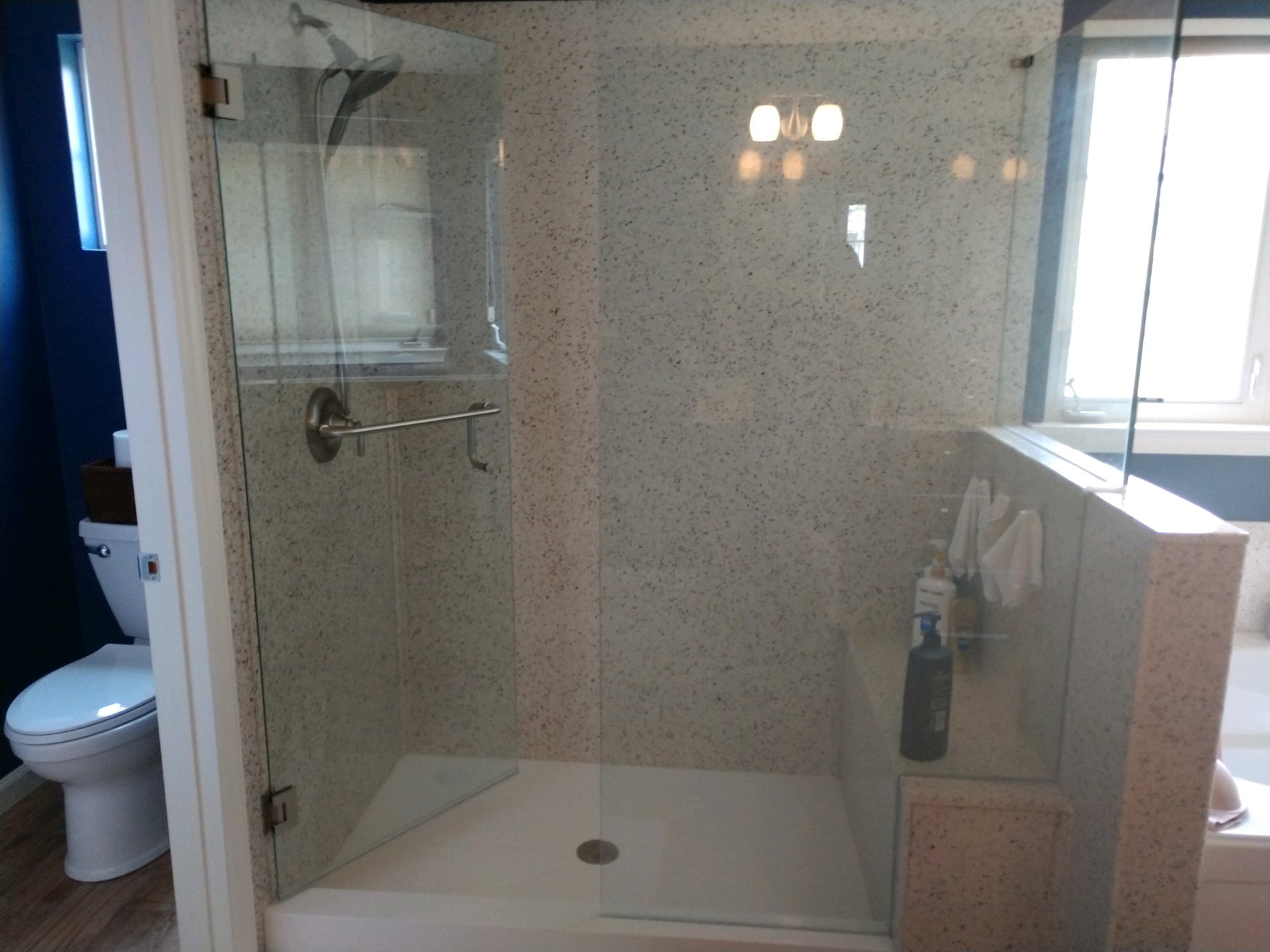 Luxury bathroom remodeling project